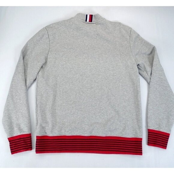 Tommy Hilfiger Collection Sweatshirt Size S American Designers Puzzle Flag Gray - Picture 5 of 7